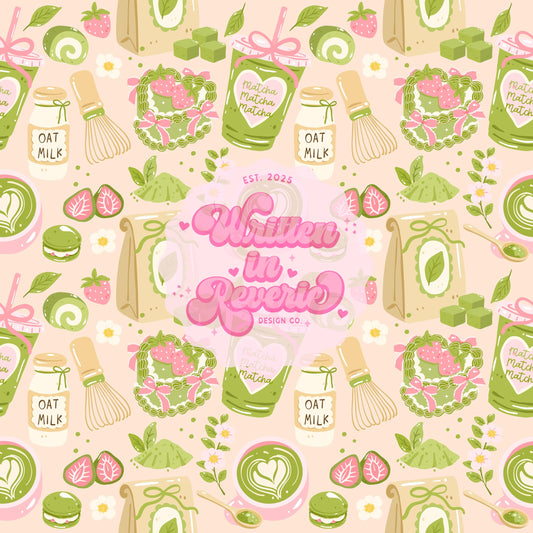 Matcha Dessert Seamless