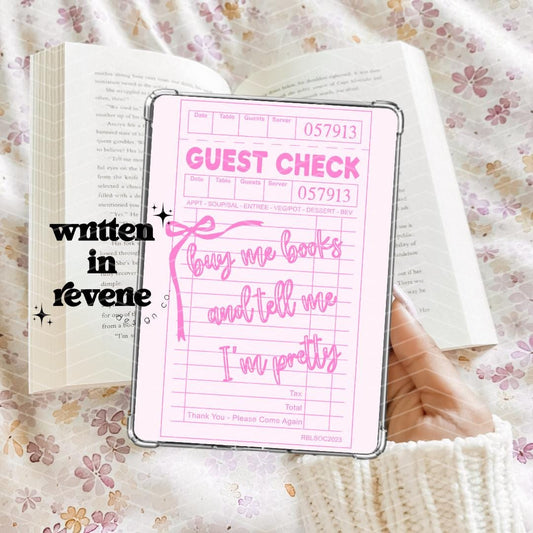 Buy Me Books & Tell Me I'm Pretty | Printable Kindle Insert | Multiple Sizes!