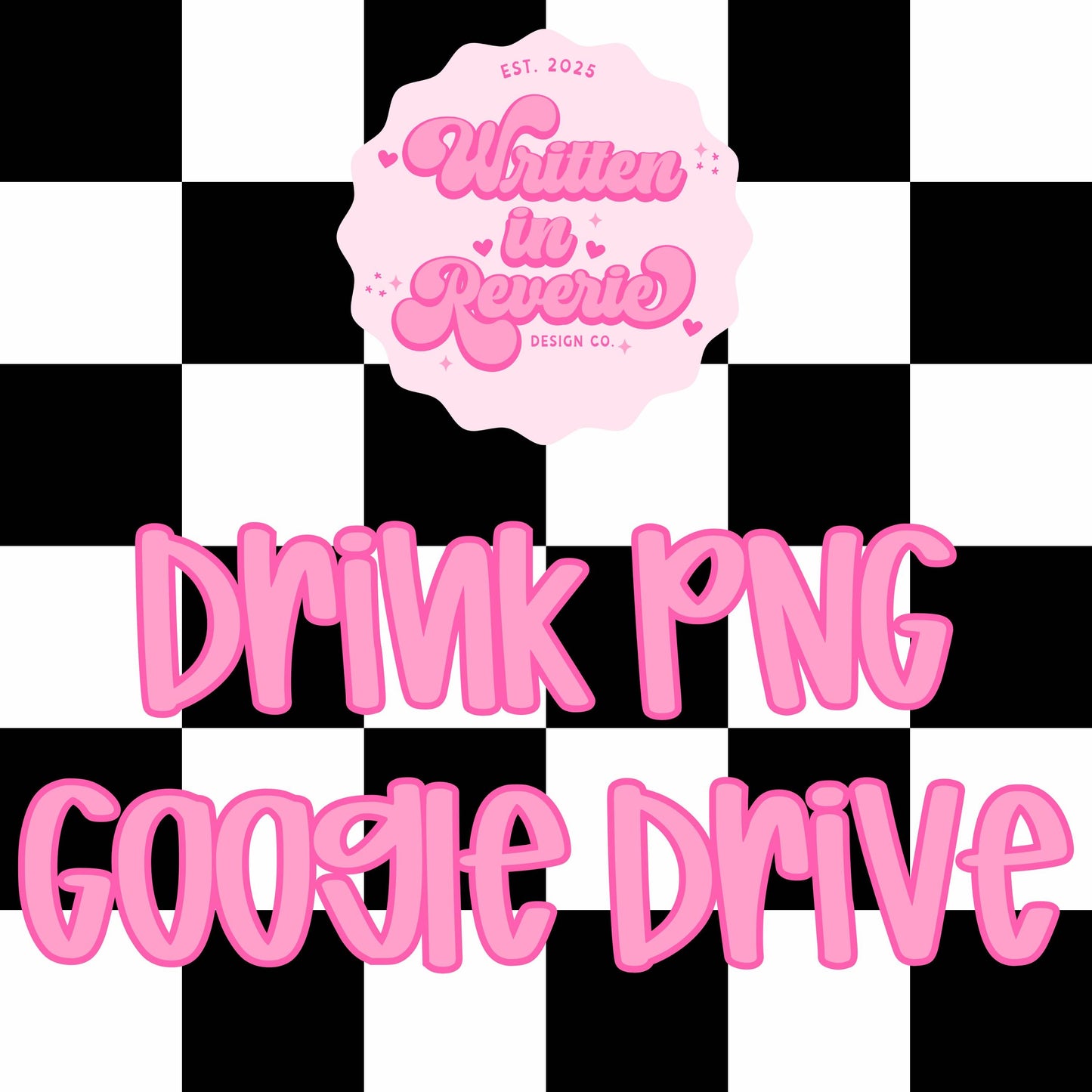 Drinks PNG + Seamless Bundle: All Past & Future Designs (100 designs and counting!)