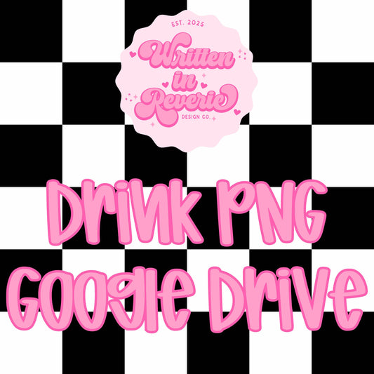 Drinks PNG + Seamless Bundle: All Past & Future Designs (100 designs and counting!)