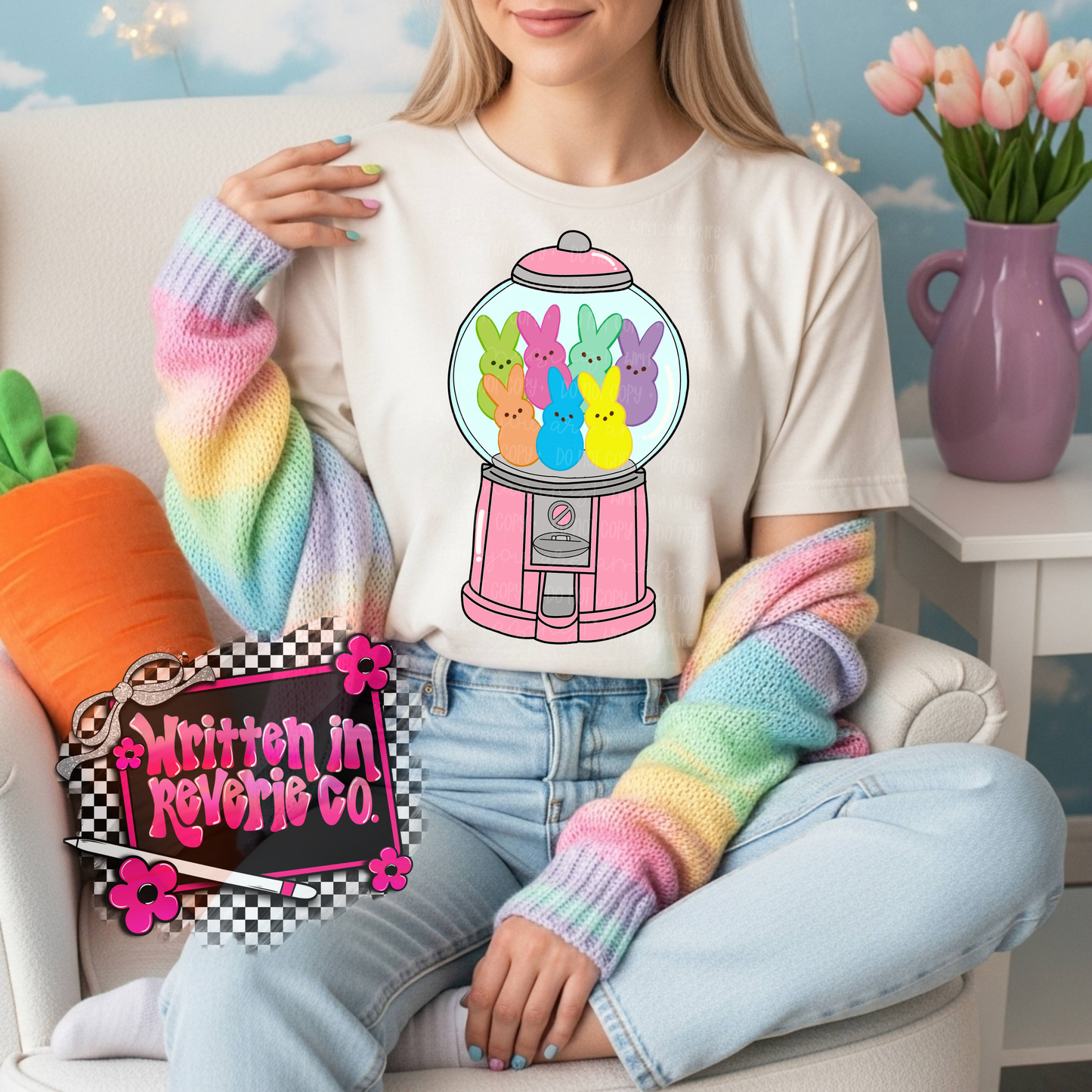 Peeps Bubblegum Machine