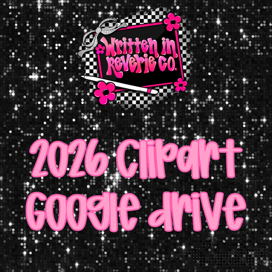 Clipart Drive: All Items from 2026 (75 items and counting!)