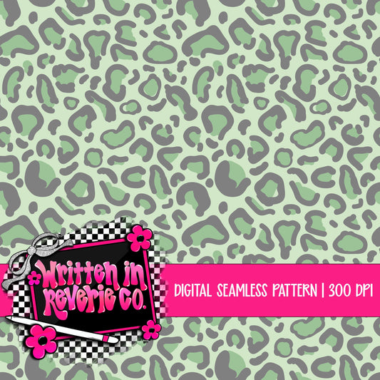 St. Patrick's Day Leopard Seamless