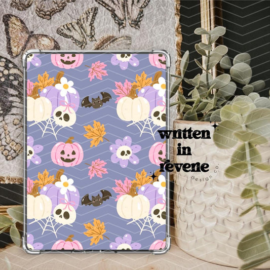 Coquette Fall Vibes | Pastel Autumn / Halloween | Printable Kindle Insert | Multiple Sizes!