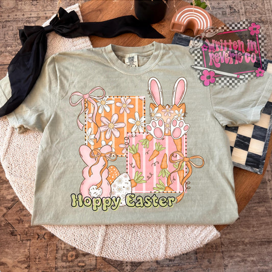 Hoppy Easter Patches PNG