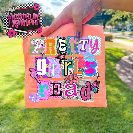 Pretty Girls Read PNG